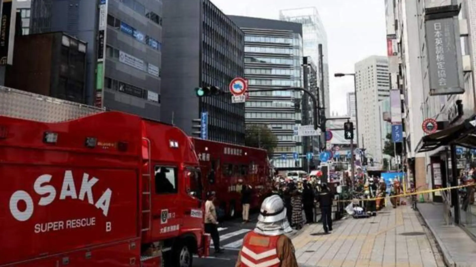 Incendio Japón-AFP